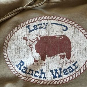 Lazy J Ranch wear Hoodie Men’s S/M